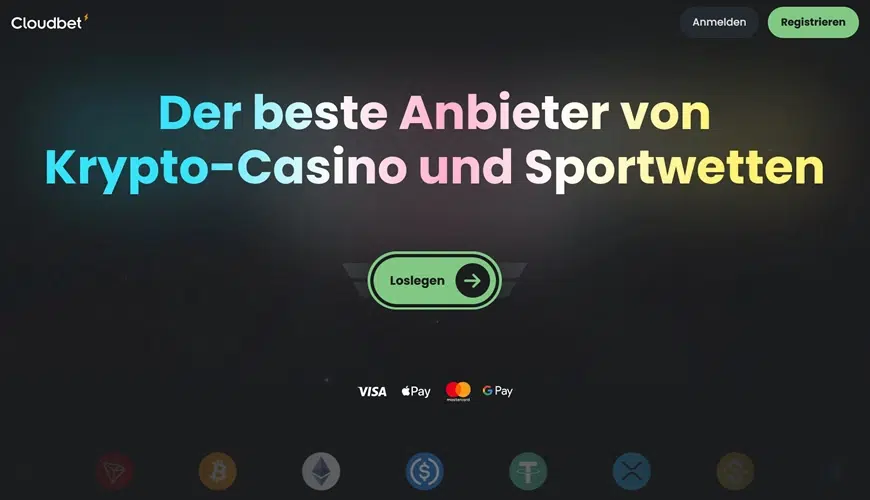 Coudbet.com » Crypto Wetten mit Spielcasino